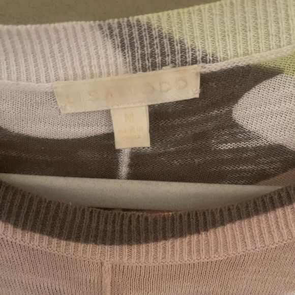 Lisa Todd camo print sweater. Size M - Picture 2 of 6